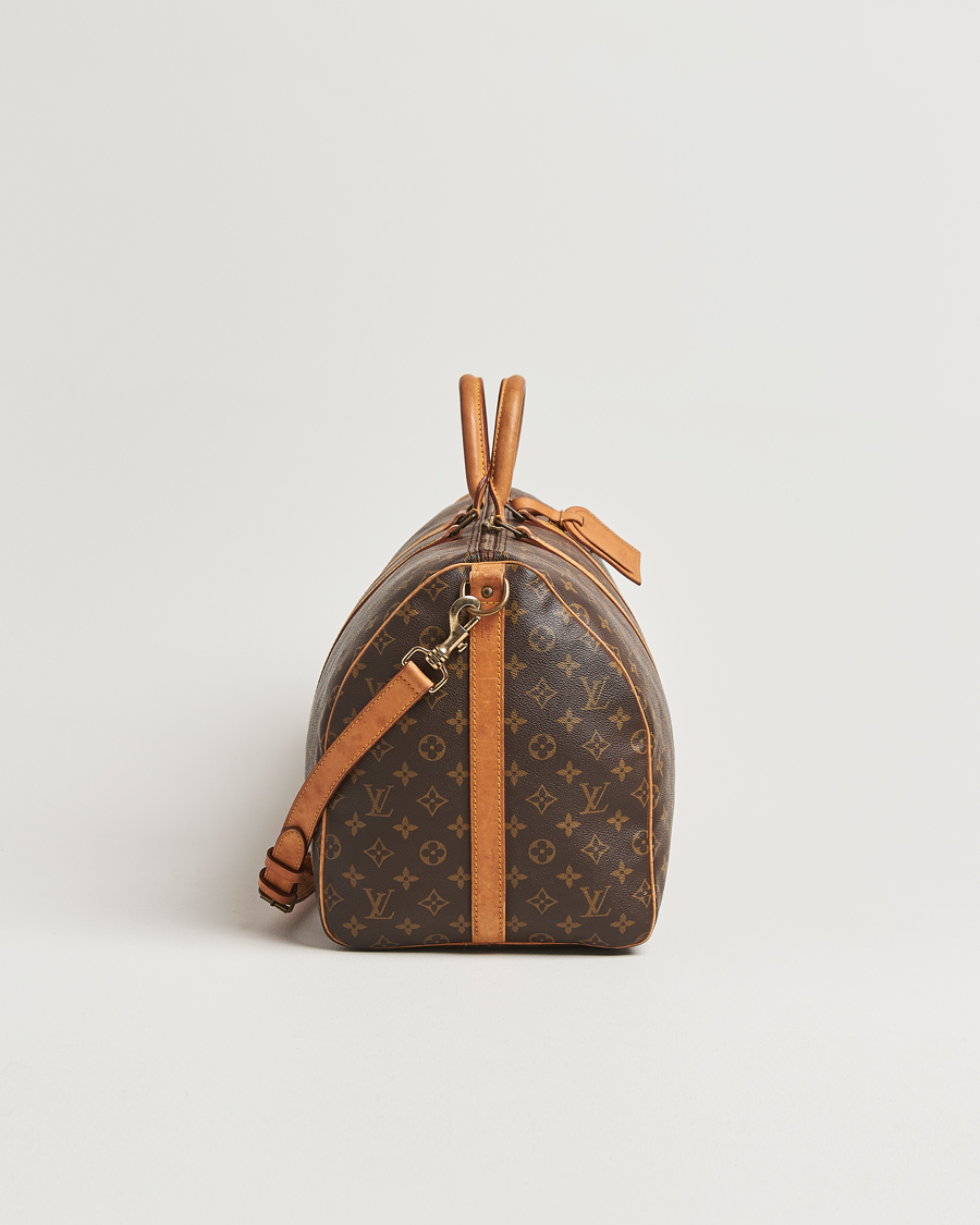 Heren | Pre-Owned & Vintage Bags | Louis Vuitton Pre-Owned | Keepall Bandoulière 55 Monogram