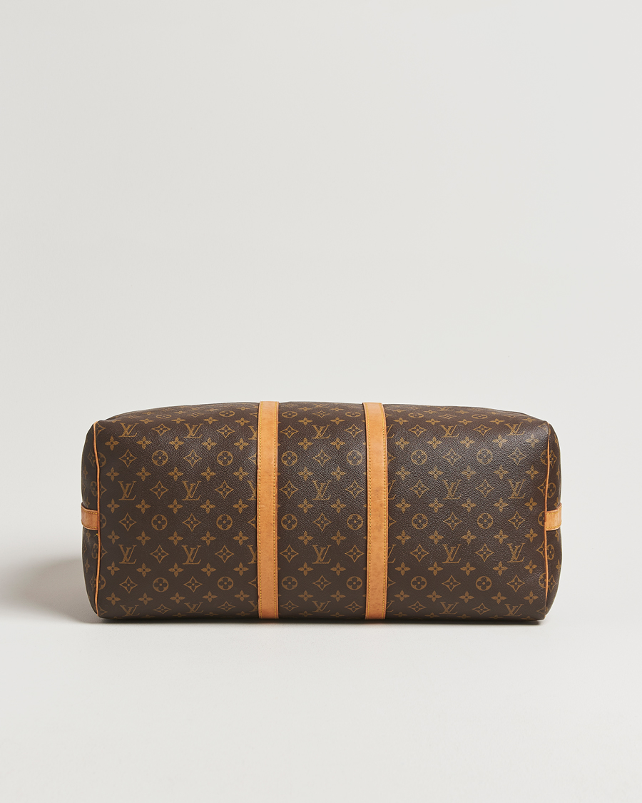 Heren | Pre-Owned & Vintage Bags | Louis Vuitton Pre-Owned | Keepall Bandoulière 55 Monogram