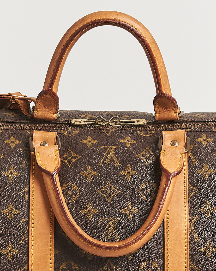 Heren | Pre-Owned & Vintage Bags | Louis Vuitton Pre-Owned | Keepall Bandoulière 55 Monogram
