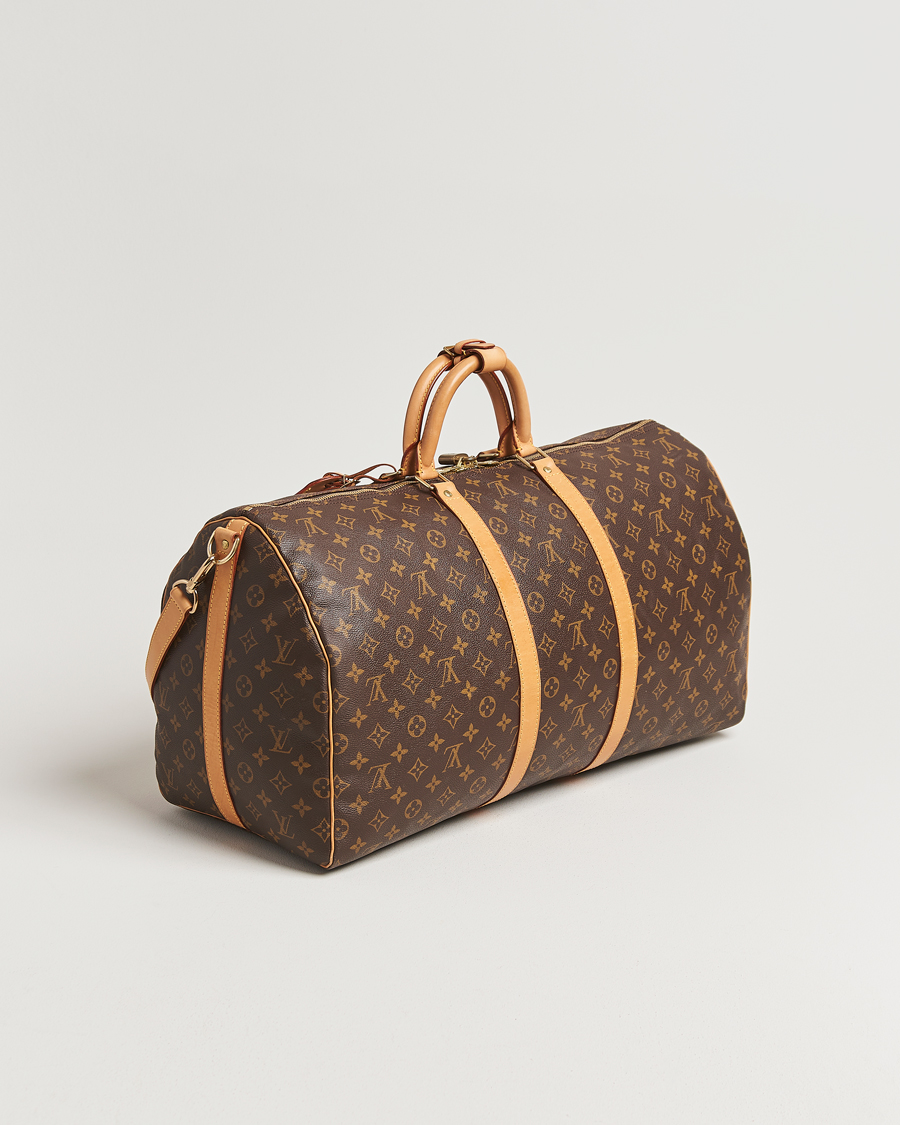 Heren | Louis Vuitton Pre-Owned Keepall Bandoulière 55 Monogram | Louis Vuitton Pre-Owned | Keepall Bandoulière 55 Monogram