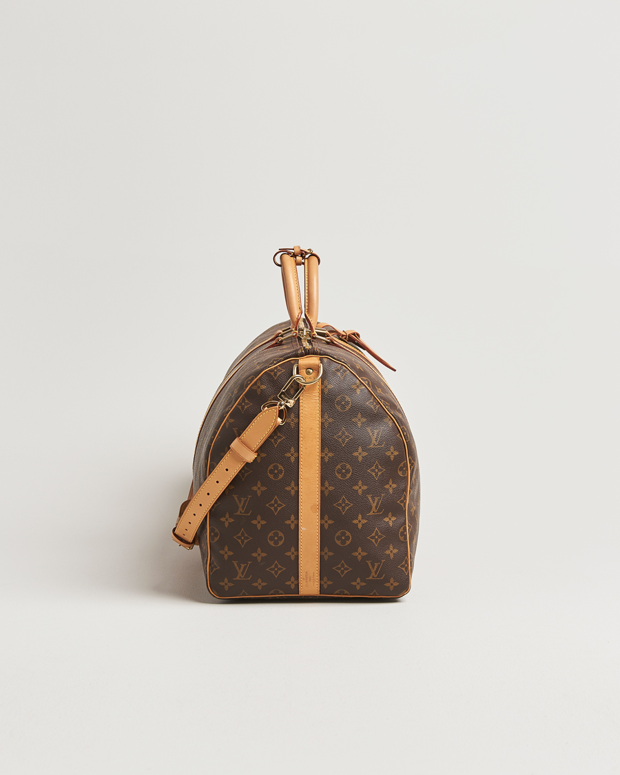Heren | Louis Vuitton Pre-Owned Keepall Bandoulière 55 Monogram | Louis Vuitton Pre-Owned | Keepall Bandoulière 55 Monogram