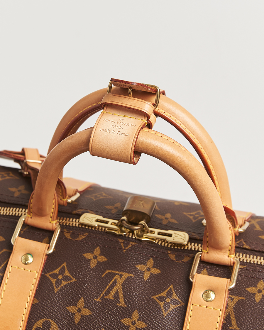 Heren | Louis Vuitton Pre-Owned Keepall Bandoulière 55 Monogram | Louis Vuitton Pre-Owned | Keepall Bandoulière 55 Monogram