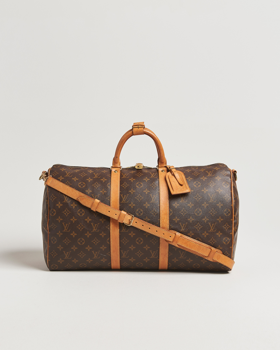 Heren | Pre-Owned & Vintage Bags | Louis Vuitton Pre-Owned | Keepall Bandoulière 50 Monogram