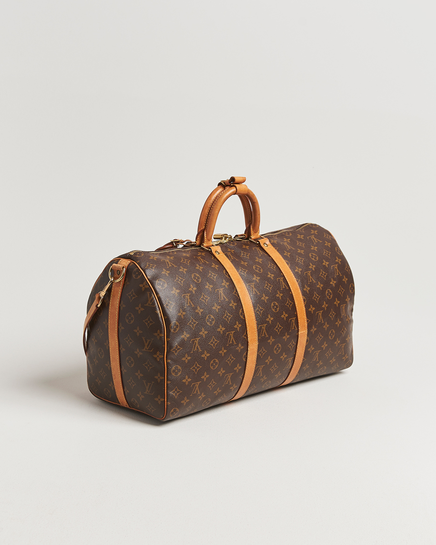 Heren | Pre-Owned & Vintage Bags | Louis Vuitton Pre-Owned | Keepall Bandoulière 50 Monogram