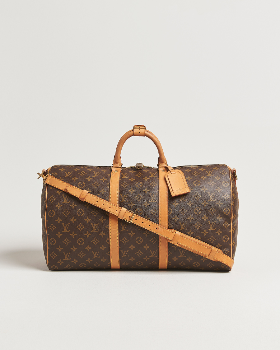 Heren | Pre-Owned & Vintage Bags | Louis Vuitton Pre-Owned | Keepall Bandoulière 50 Monogram