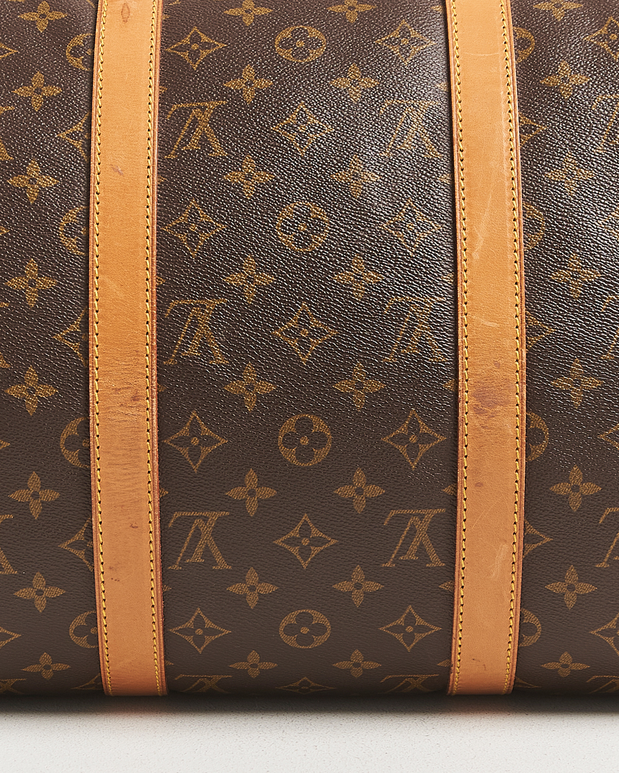 Heren | Pre-Owned & Vintage Bags | Louis Vuitton Pre-Owned | Keepall Bandoulière 50 Monogram