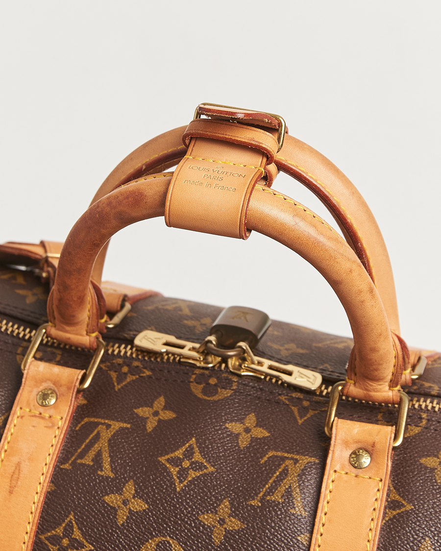 Heren | Pre-Owned & Vintage Bags | Louis Vuitton Pre-Owned | Keepall Bandoulière 50 Monogram