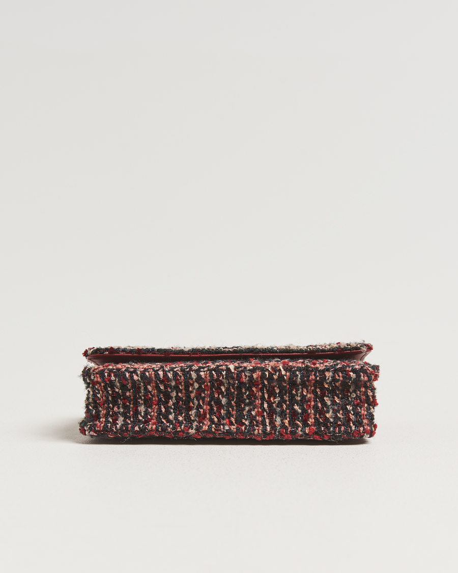Heren | Pre-Owned & Vintage Bags | Chanel Pre-Owned | Tweed Wallet On Chain Red