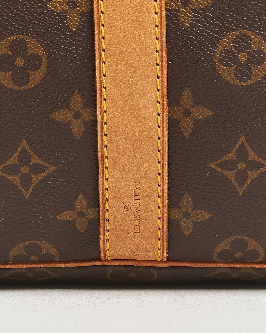 Heren | Pre-Owned & Vintage Bags | Louis Vuitton Pre-Owned | Keepall Bandoulière 55 Monogram