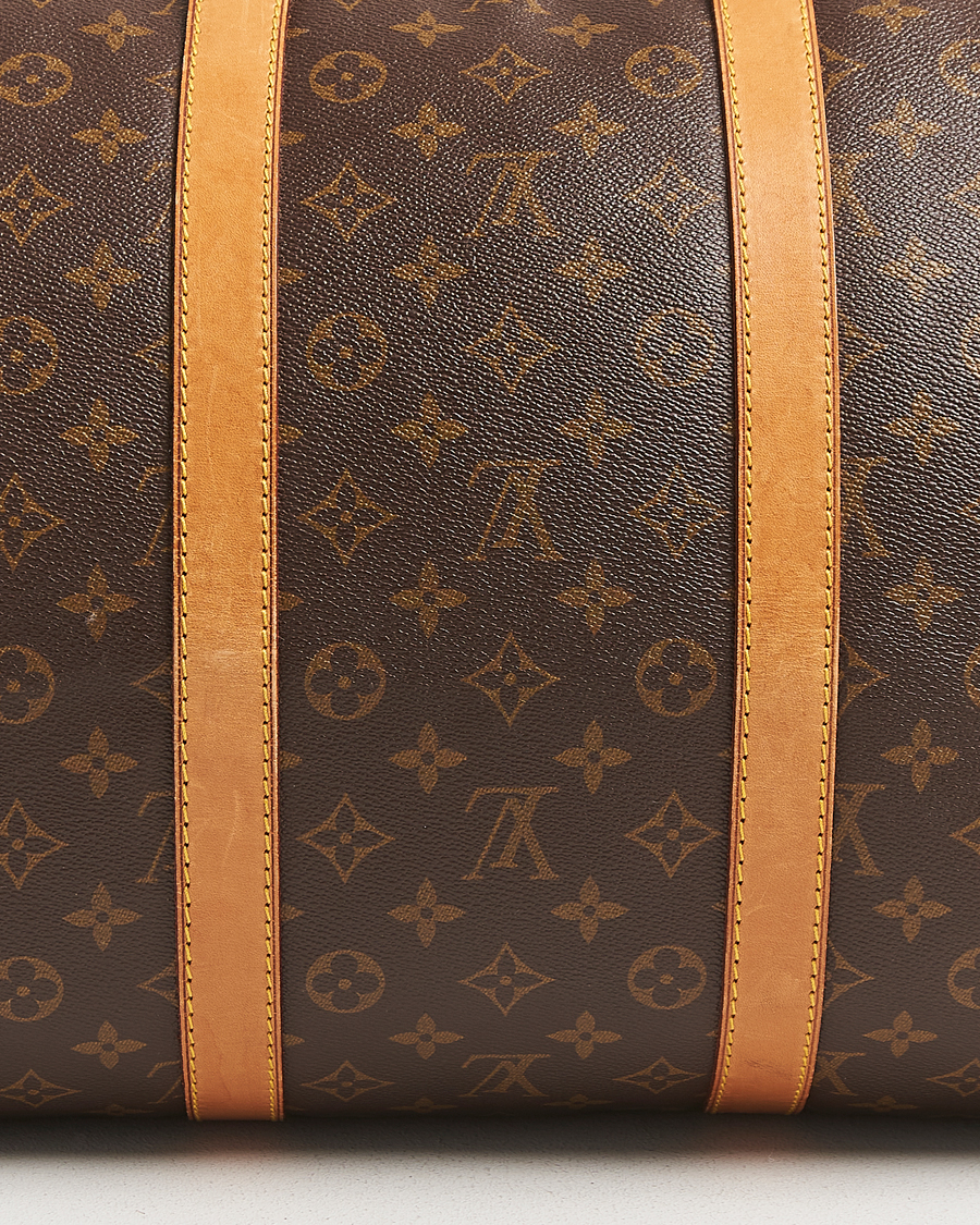 Heren | Pre-Owned & Vintage Bags | Louis Vuitton Pre-Owned | Keepall Bandoulière 55 Monogram