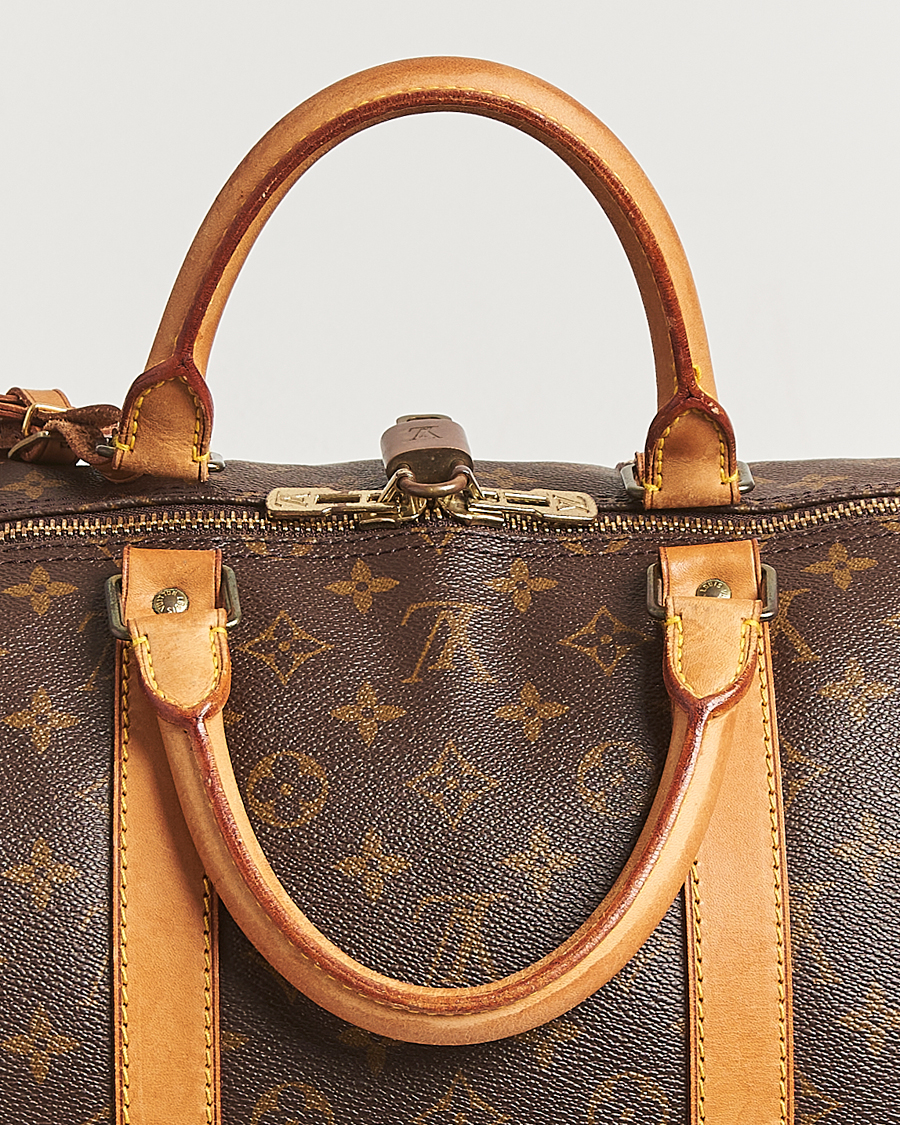 Heren | Pre-Owned & Vintage Bags | Louis Vuitton Pre-Owned | Keepall Bandoulière 55 Monogram