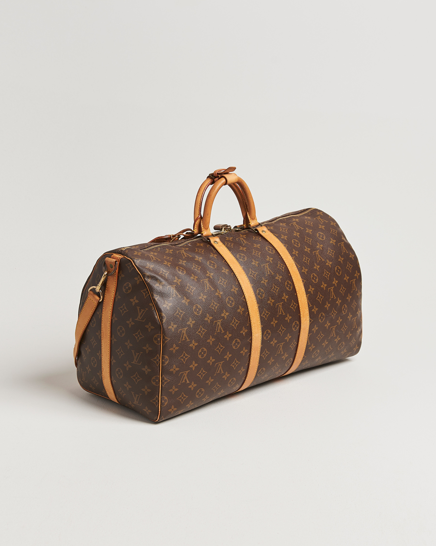Heren | Pre-Owned & Vintage Bags | Louis Vuitton Pre-Owned | Keepall Bandoulière 55 Monogram