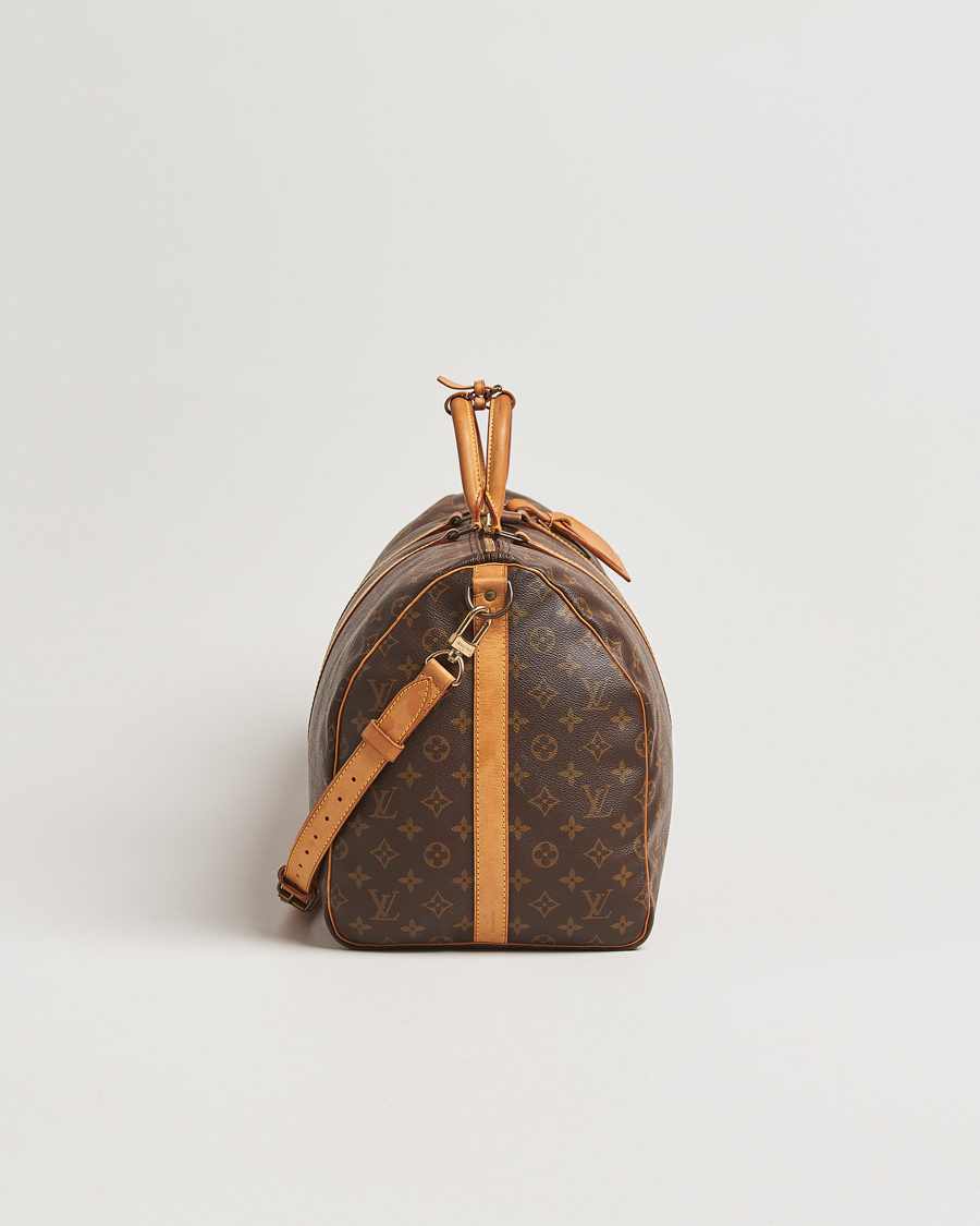 Heren | Pre-Owned & Vintage Bags | Louis Vuitton Pre-Owned | Keepall Bandoulière 55 Monogram