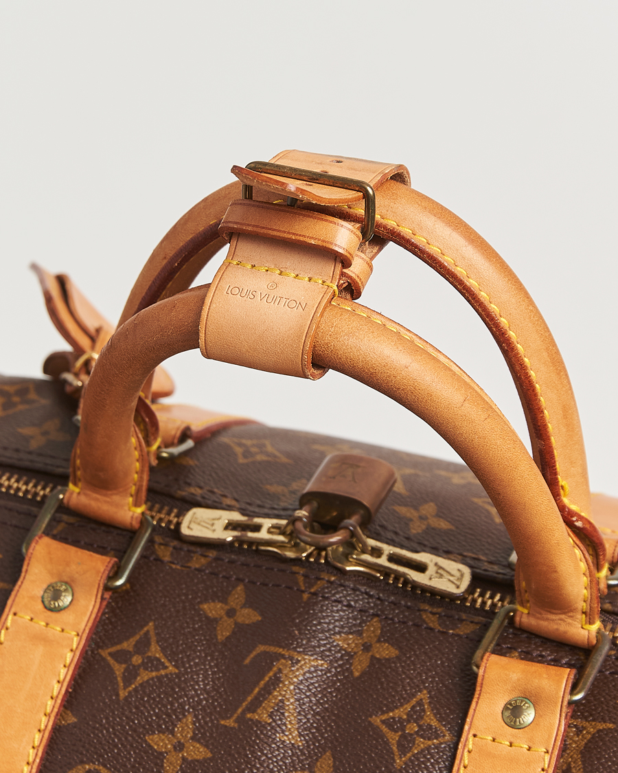 Heren | Pre-Owned & Vintage Bags | Louis Vuitton Pre-Owned | Keepall Bandoulière 55 Monogram
