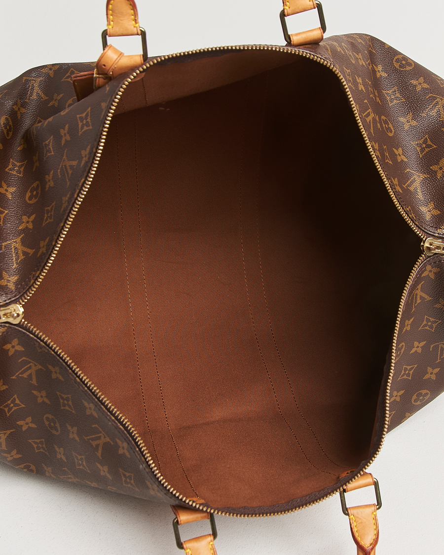 Heren | Pre-Owned & Vintage Bags | Louis Vuitton Pre-Owned | Keepall Bandoulière 55 Monogram