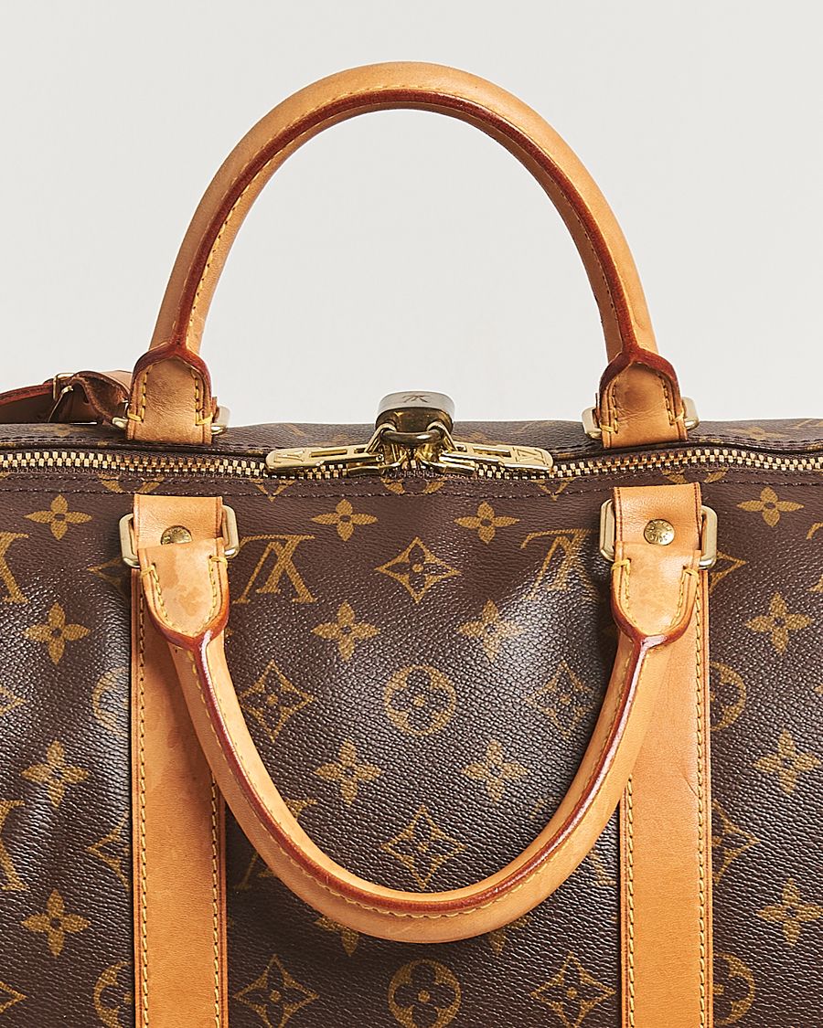 Heren | Pre-Owned & Vintage Bags | Louis Vuitton Pre-Owned | Keepall Bandoulière 50 Monogram