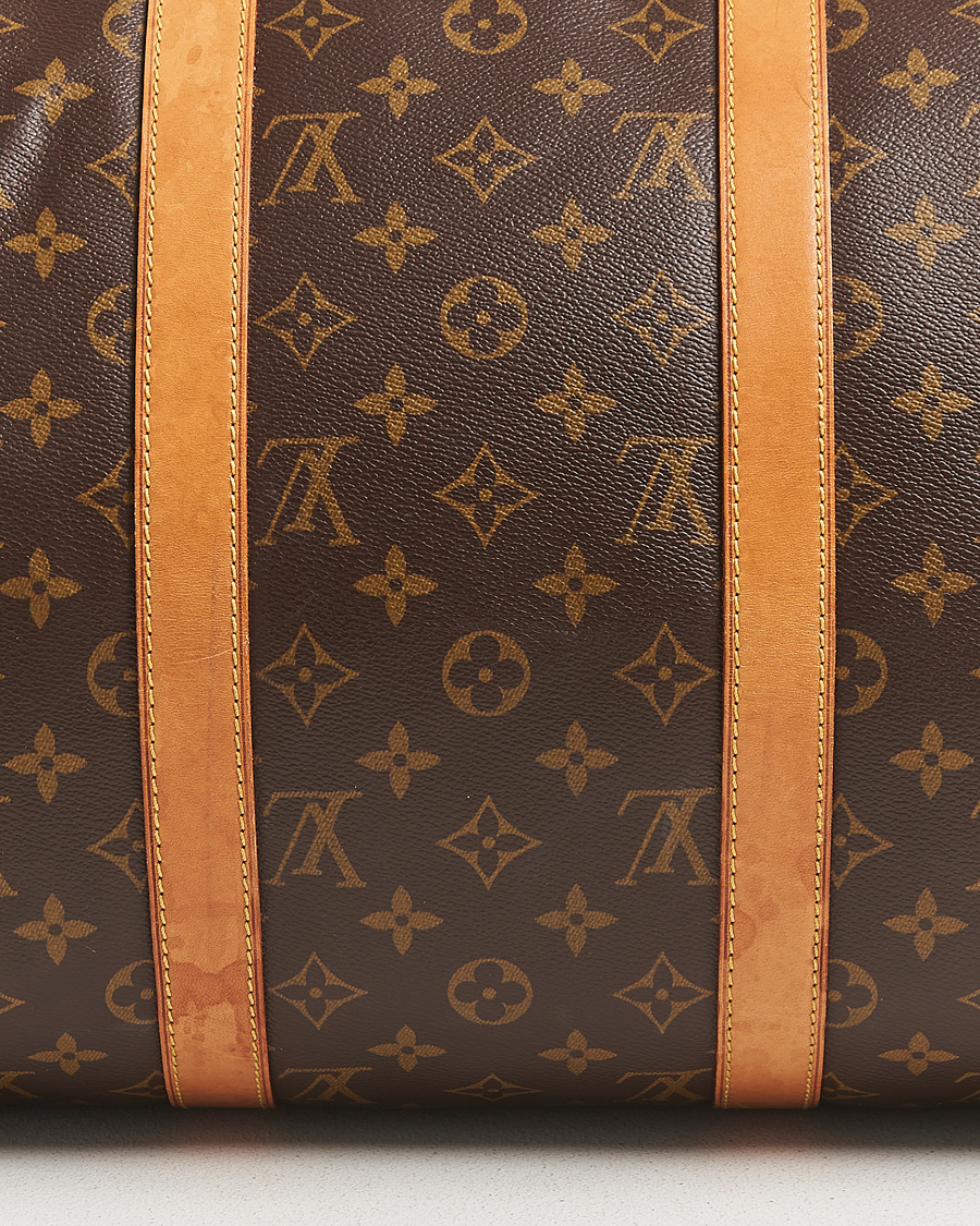 Heren | Pre-Owned & Vintage Bags | Louis Vuitton Pre-Owned | Keepall Bandoulière 50 Monogram