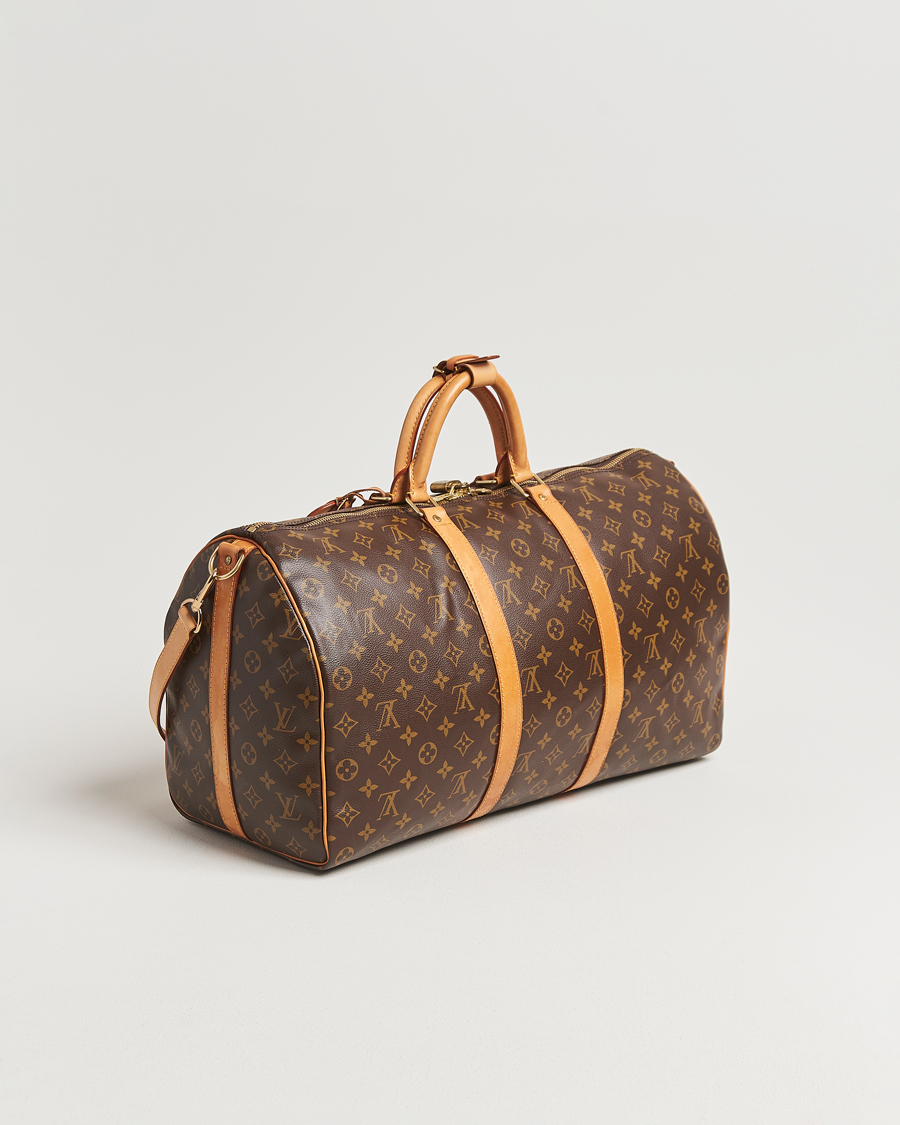 Heren | Pre-Owned & Vintage Bags | Louis Vuitton Pre-Owned | Keepall Bandoulière 50 Monogram
