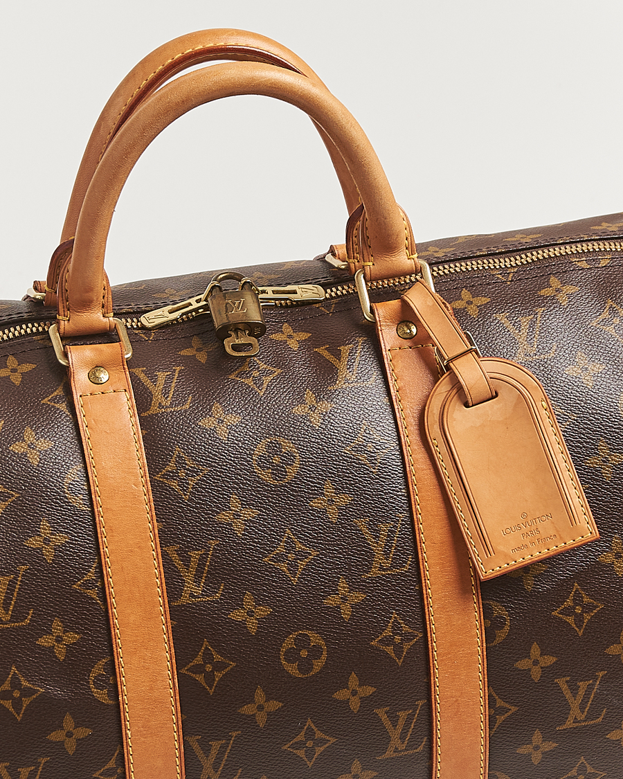 Heren | Louis Vuitton Pre-Owned Keepall Bandoulière 50 Monogram | Louis Vuitton Pre-Owned | Keepall Bandoulière 50 Monogram