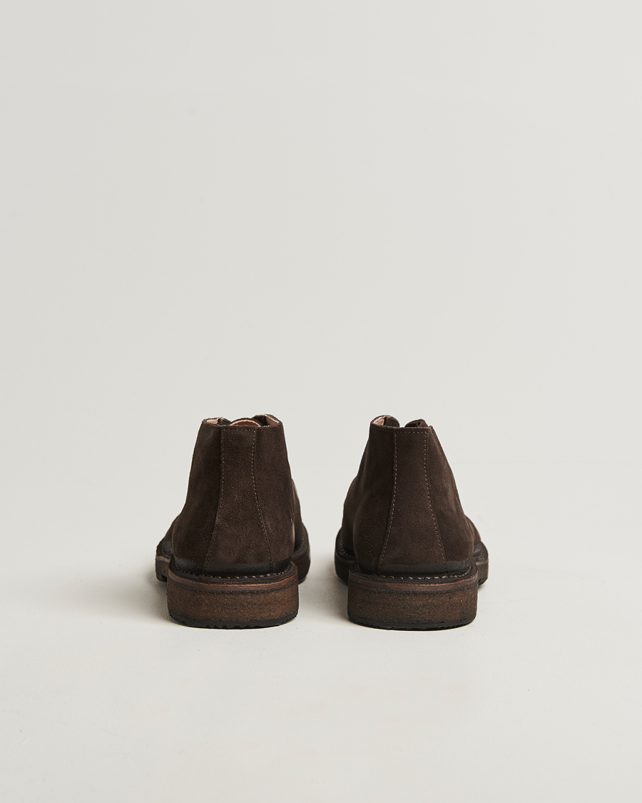 Heren | Laarzen | Astorflex for Care of Carl | Astorflex Stormflex Suede Dark Brown