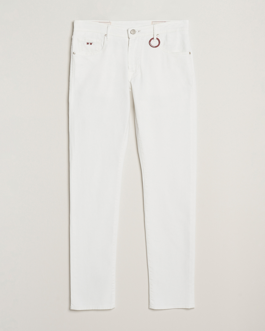 Heren | Jeans | Tramarossa | Michelangelo Stretch Jeans White Raw