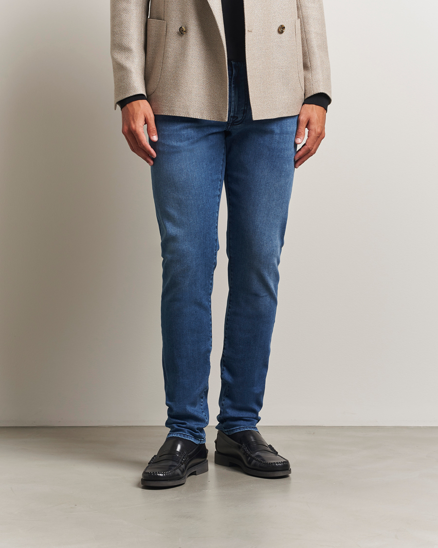 Heren | Jeans | Tramarossa | Michelangelo Stretch Jeans Sky Used