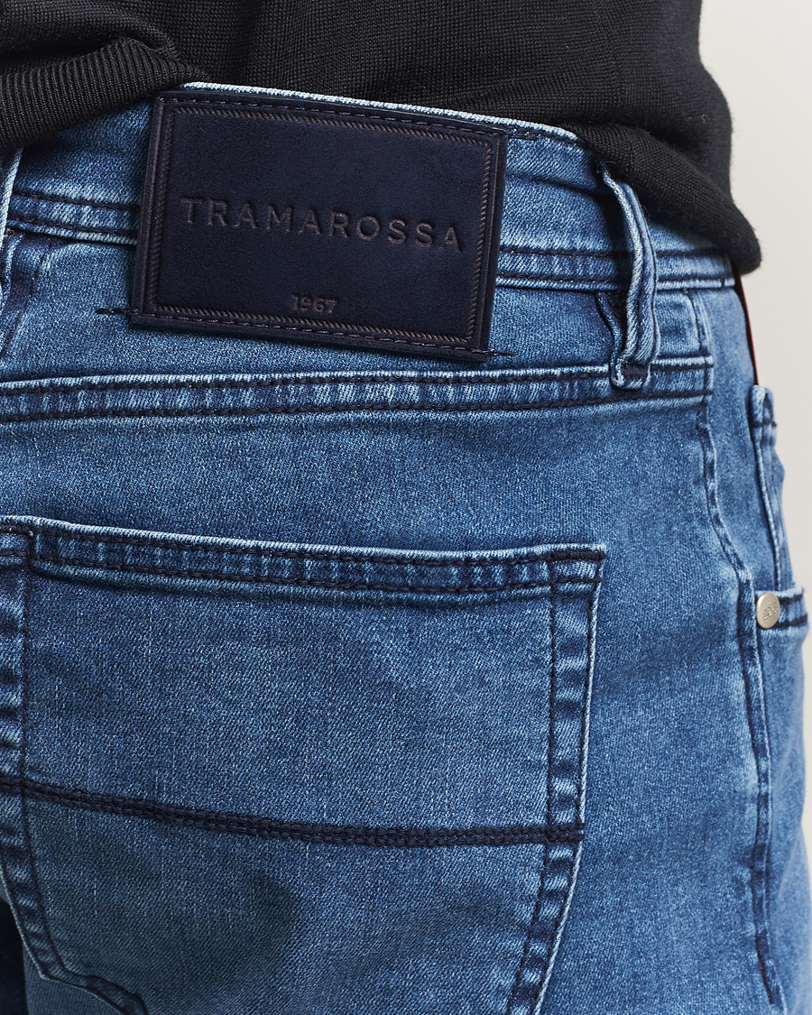 Heren | Jeans | Tramarossa | Michelangelo Stretch Jeans Sky Used