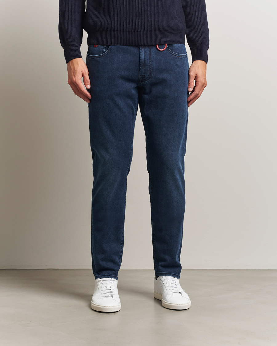 Heren | Jeans | Tramarossa | Michelangelo Stretch Jeans Blue Used