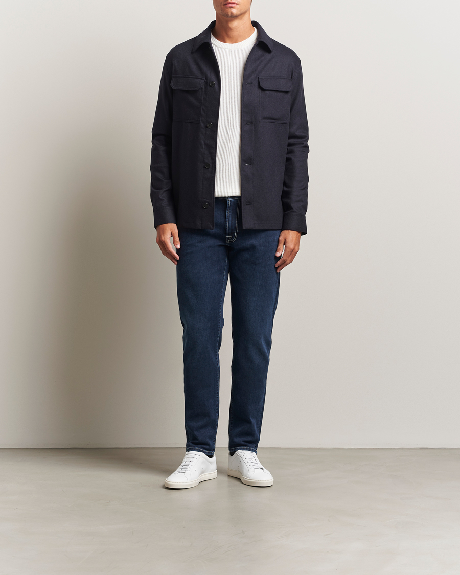 Heren | Jeans | Tramarossa | Michelangelo Stretch Jeans Blue Wash