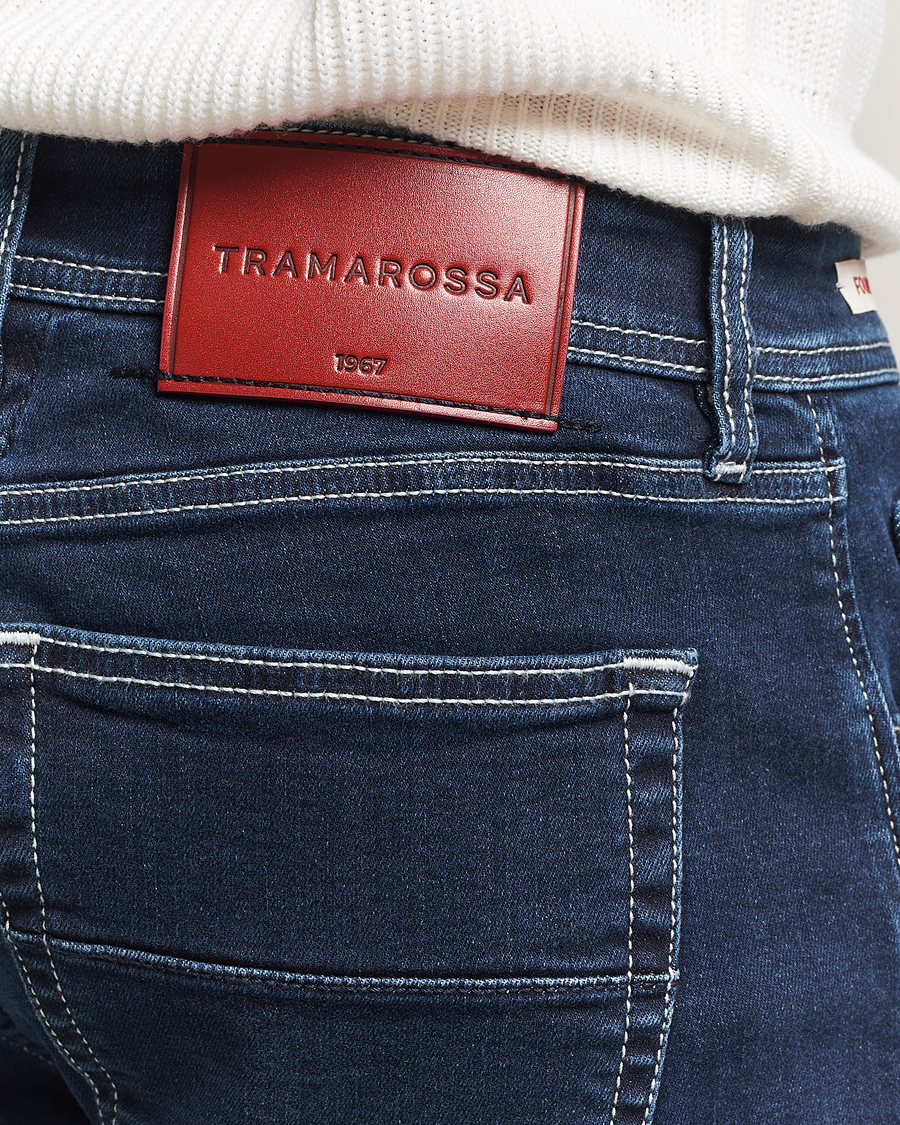Heren | Jeans | Tramarossa | Michelangelo Stretch Jeans Blue Wash