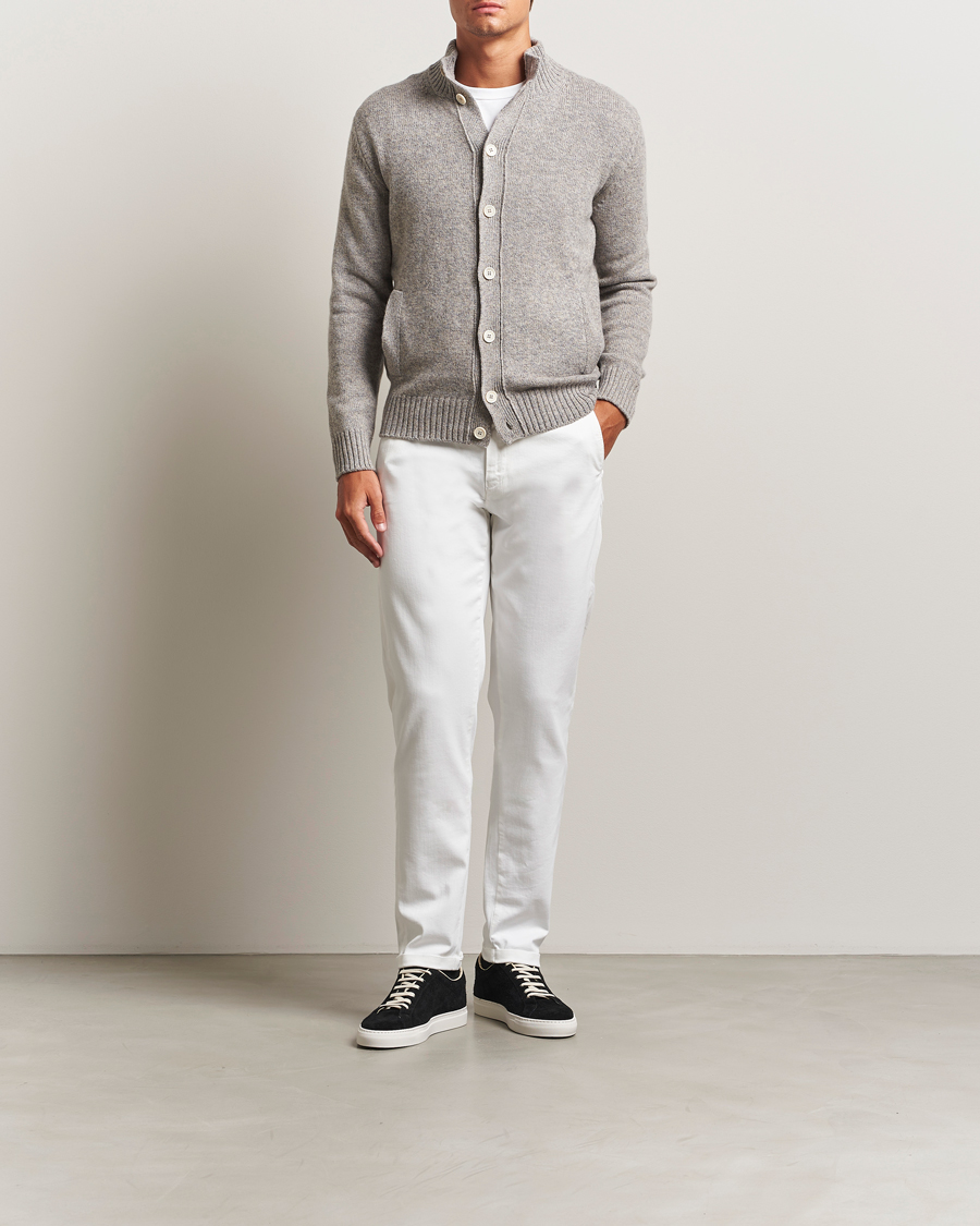 Heren | Jeans | Tramarossa | Luis Superstrech Cotton Chino White