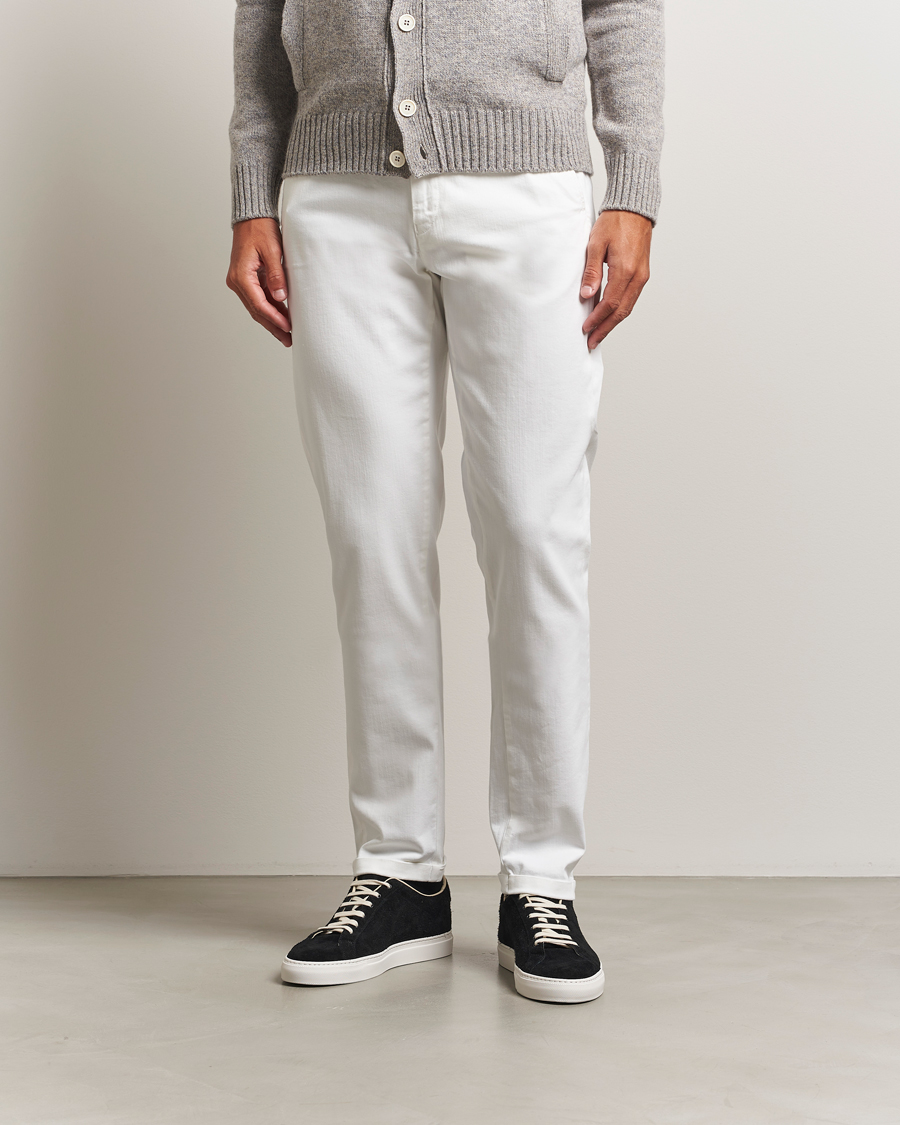 Heren | Jeans | Tramarossa | Luis Superstrech Cotton Chino White