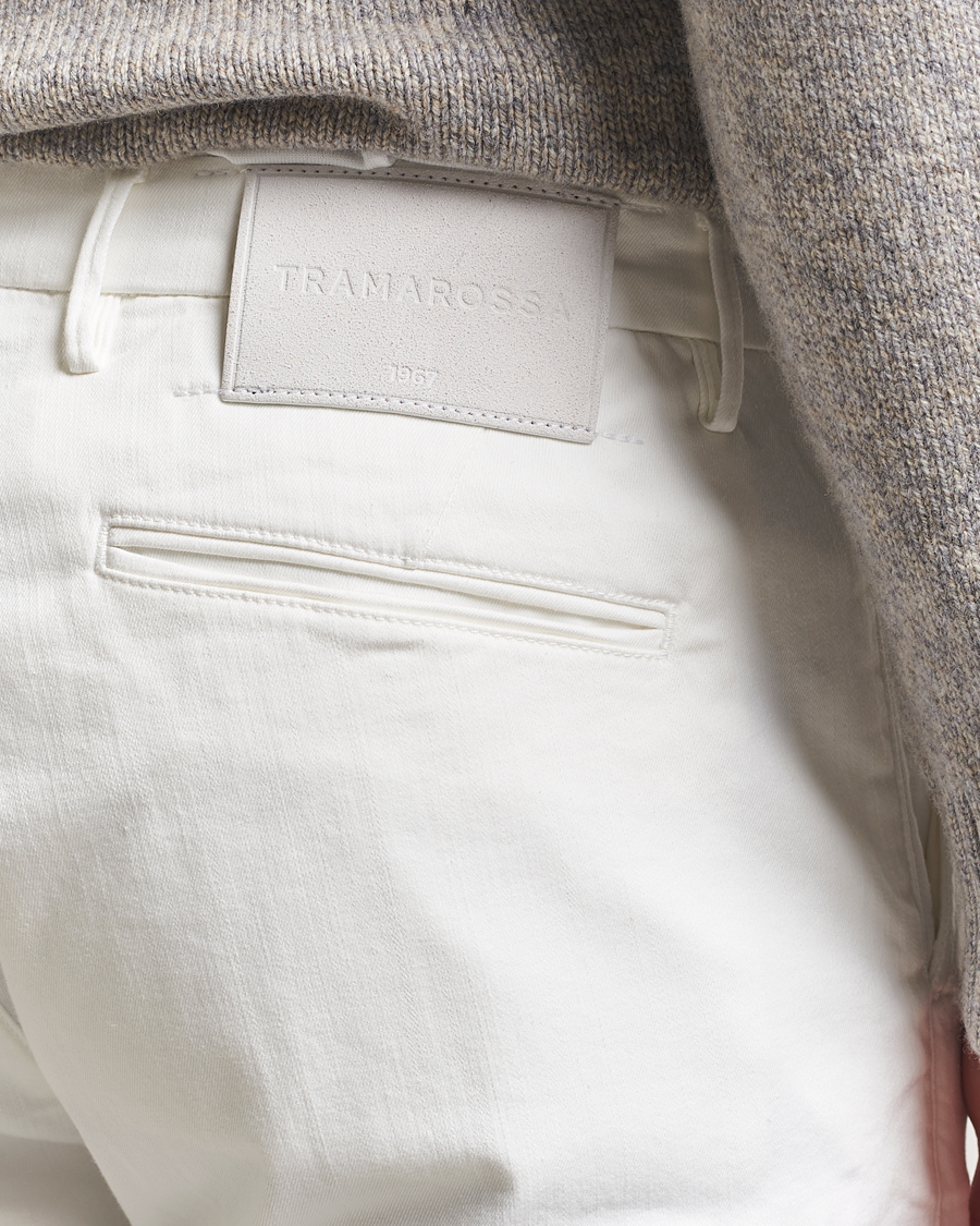 Heren | Jeans | Tramarossa | Luis Superstrech Cotton Chino White