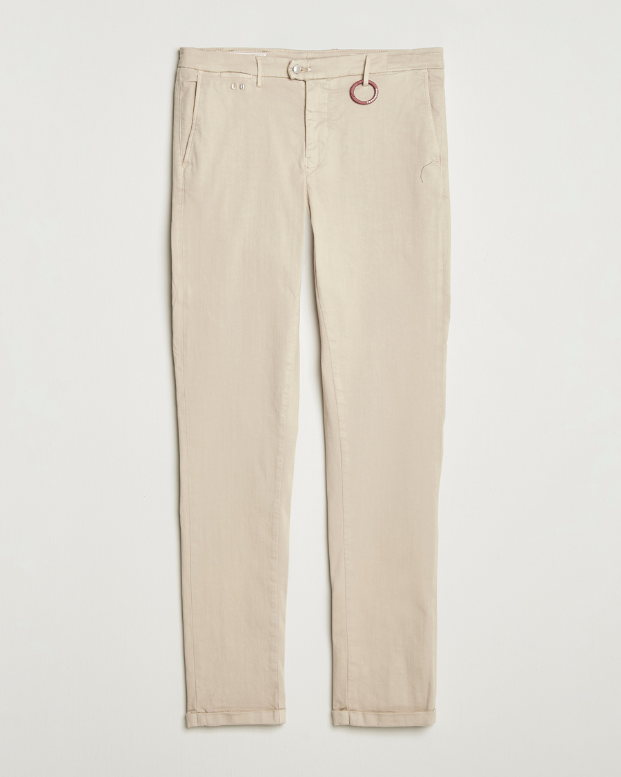 Heren | Broeken | Tramarossa | Luis Superstrech Cotton Chino Beige