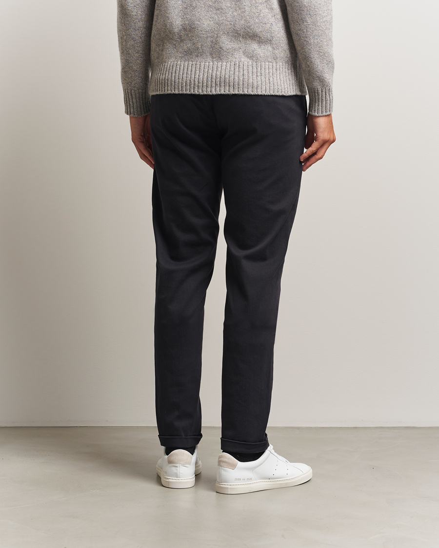 Heren | Jeans | Tramarossa | Luis Superstrech Cotton Chino Black