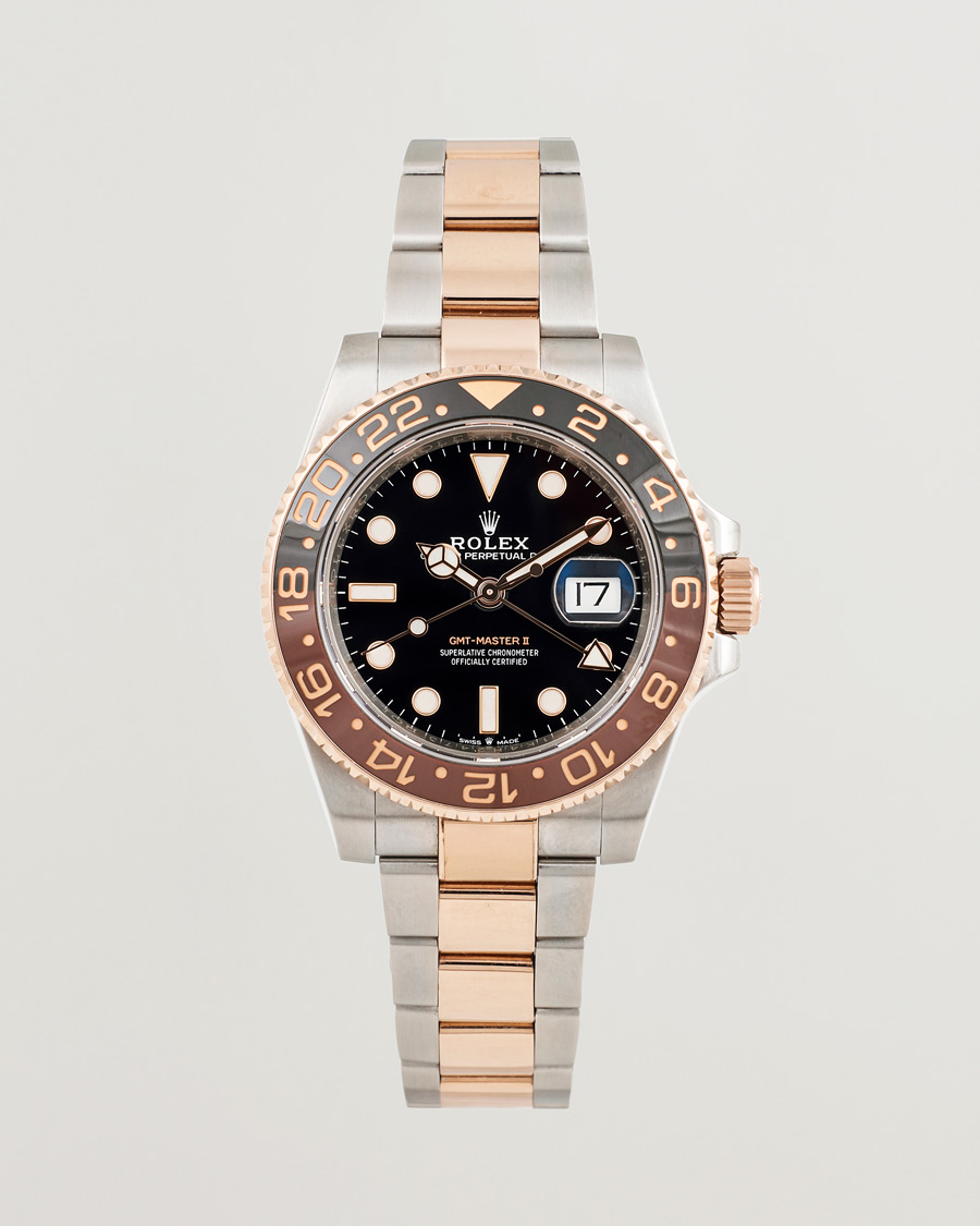 Heren | Pre-Owned & Vintage Watches | Rolex Pre-Owned | GMT Master II Root Beer