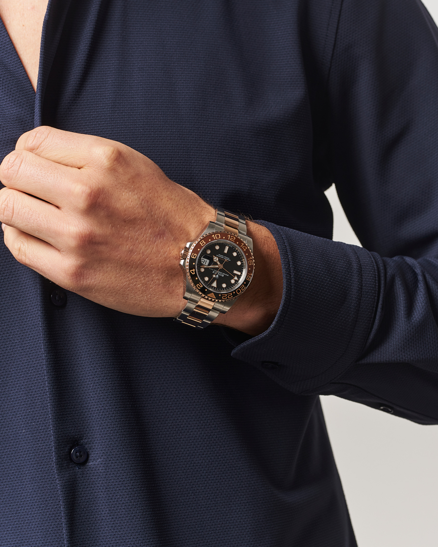 Heren | Rolex Pre-Owned GMT Master II Root Beer | Rolex Pre-Owned | GMT Master II Root Beer