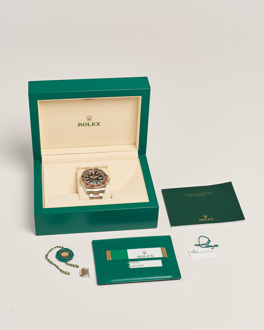 Heren | Pre-Owned & Vintage Watches | Rolex Pre-Owned | GMT Master II Root Beer