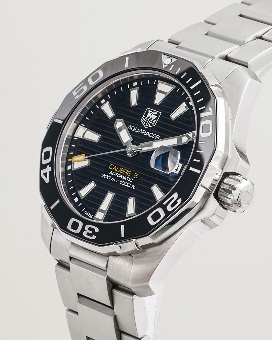 Heren | Tag Heuer Pre-Owned Aquaracer Caliber 5 | Tag Heuer Pre-Owned | Aquaracer Caliber 5