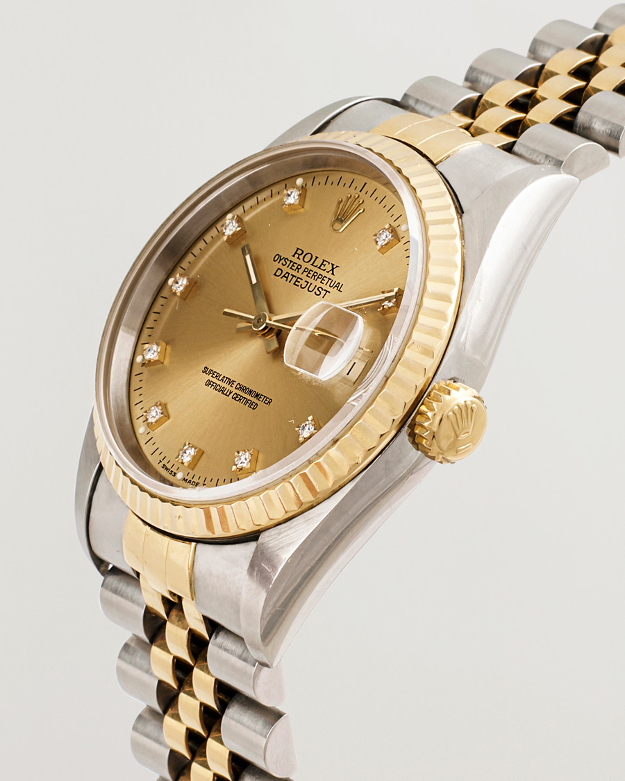 Heren | Pre-Owned & Vintage Watches | Rolex Pre-Owned | Datejust G/S Diamond