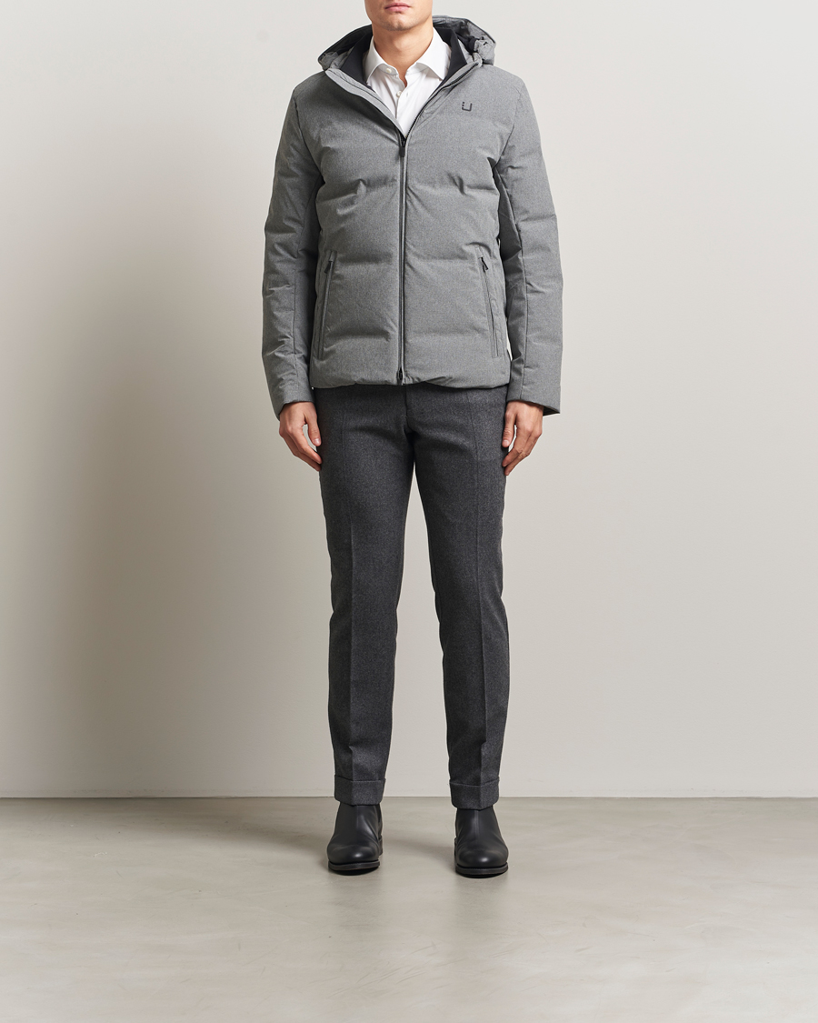 Heren | Jassen | UBR | Bolt XP Down Jacket Grey Melange