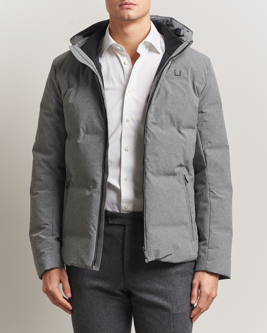 Heren | Jassen | UBR | Bolt XP Down Jacket Grey Melange