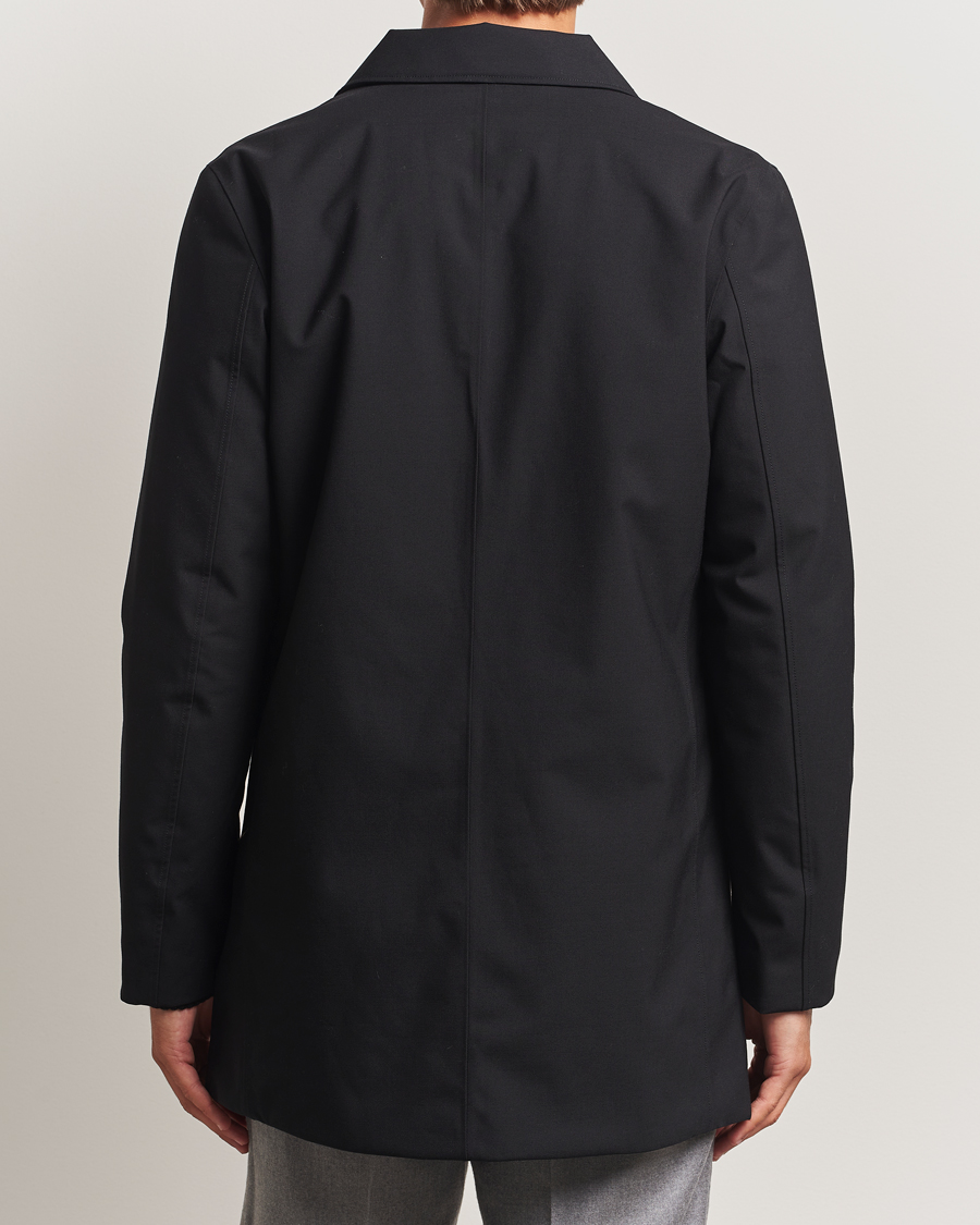 Heren | Jassen | UBR | Regulator Coat Savile Black Wool