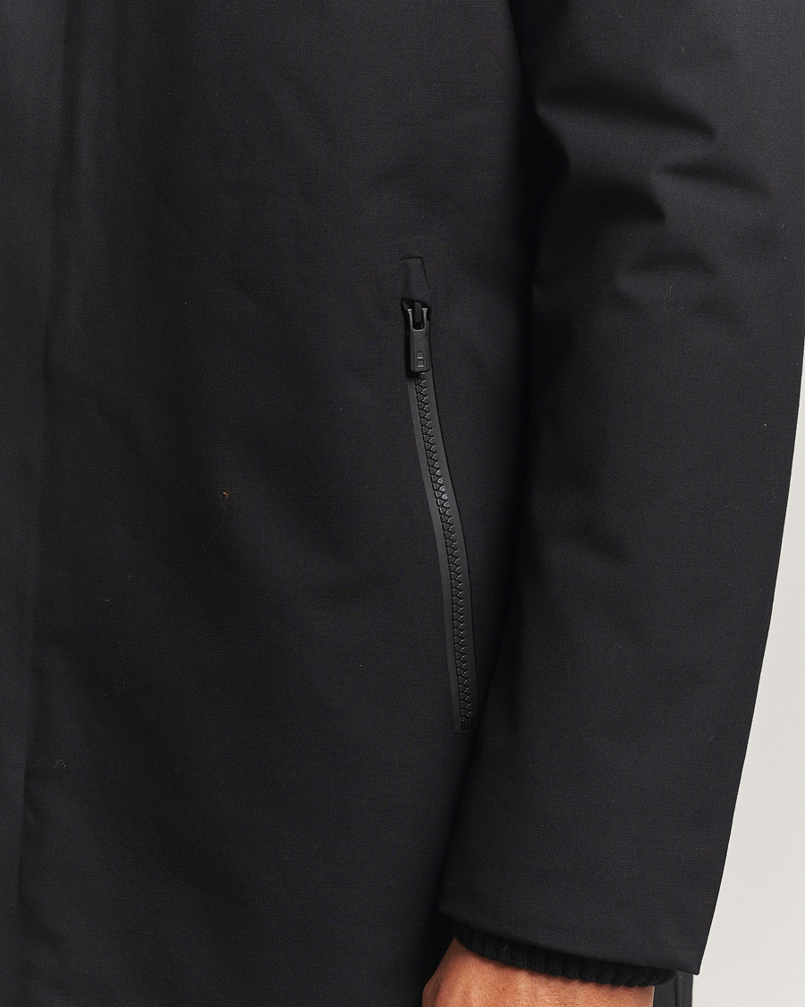 Heren | Jassen | UBR | Regulator Coat Savile Black Wool