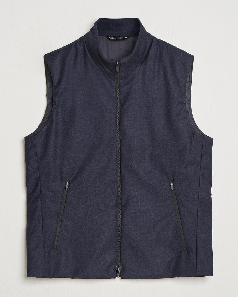 Heren | Gilets | UBR | Raptor Lightweight Vest Savile Dark Navy Melange