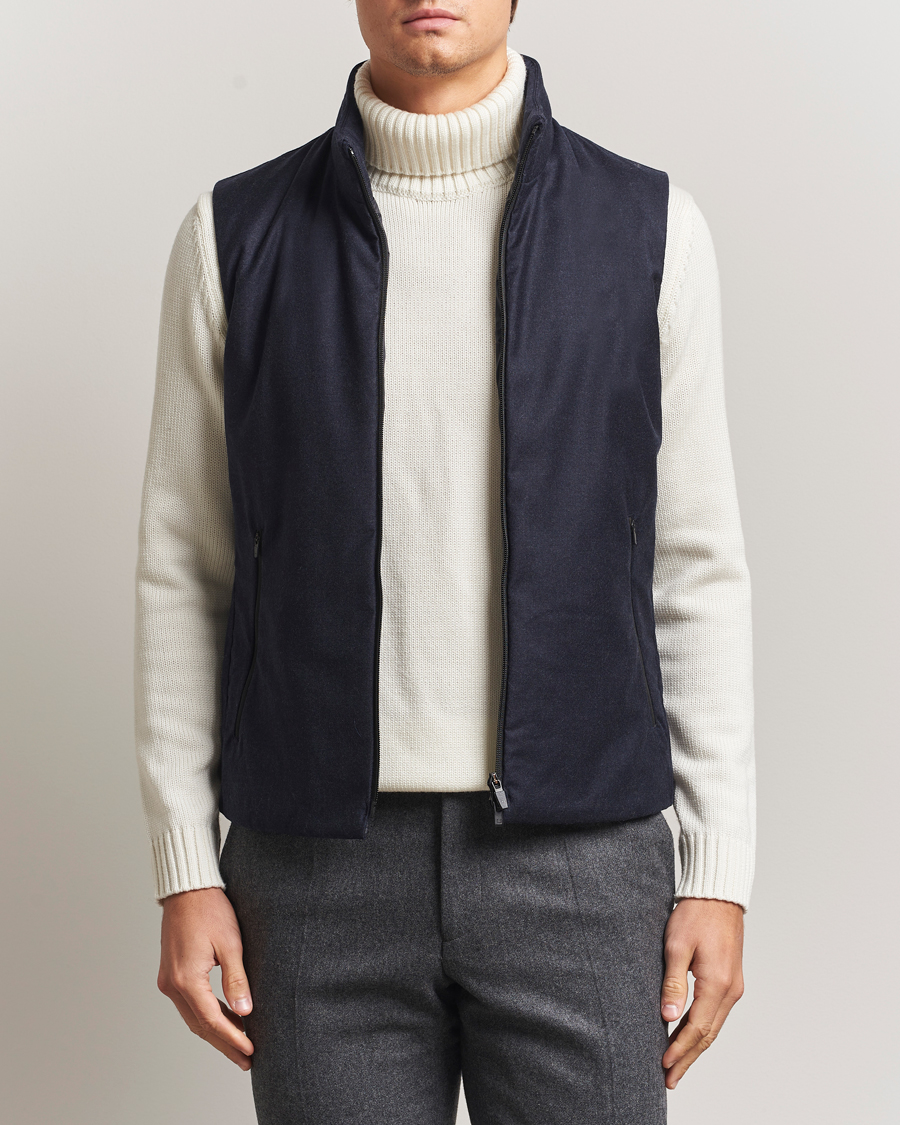 Heren | Gilets | UBR | Raptor Lightweight Vest Savile Dark Navy Melange