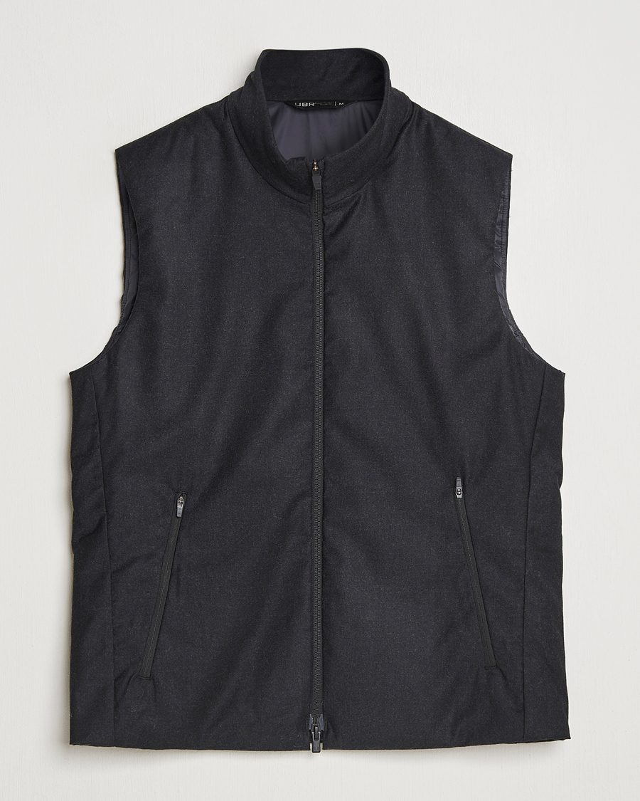 Heren | Gilets | UBR | Raptor Lightweight Vest Savile Black Melange