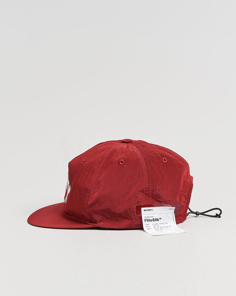 Heren | Hoeden en petten | Satisfy | FliteSilk Running Cap Burgundy