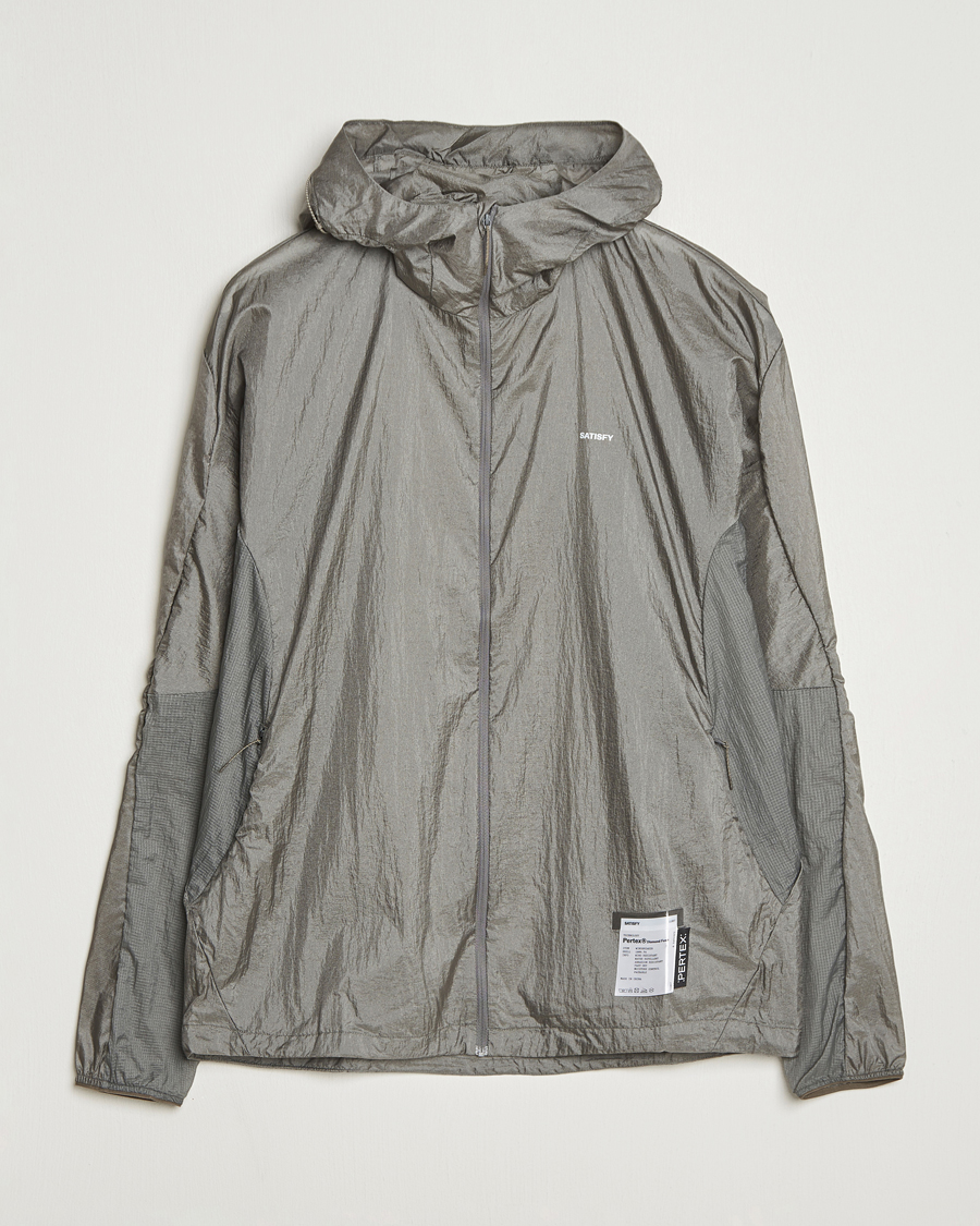 Heren | Jassen | Satisfy | Pertex Diamond Fuse Windbreaker Shadow
