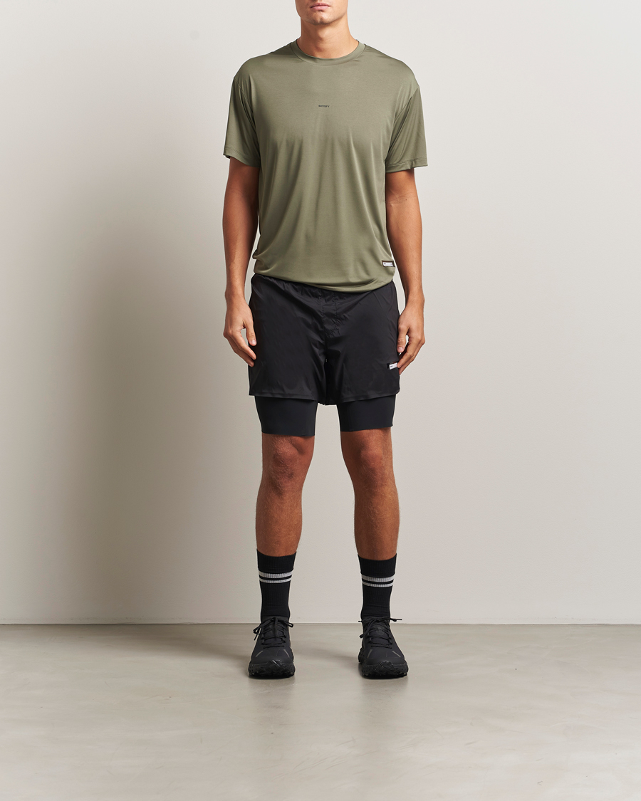 Heren | T-shirts | Satisfy | AuraLite T-Shirt Dusty Olive